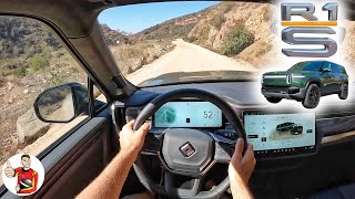 The Rivian R1S Takes 3-Row SUVs Out of Bounds, Where Fun Begins (POV Drive Review)