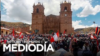 Las protestas en Perú ya dejan al menos 18 muertos | Noticias Telemundo