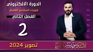 فيزياء سادس علمي |الفصل الثاني | الحث الكهرومغناطيسي الدرس 2 المنهج الجديد