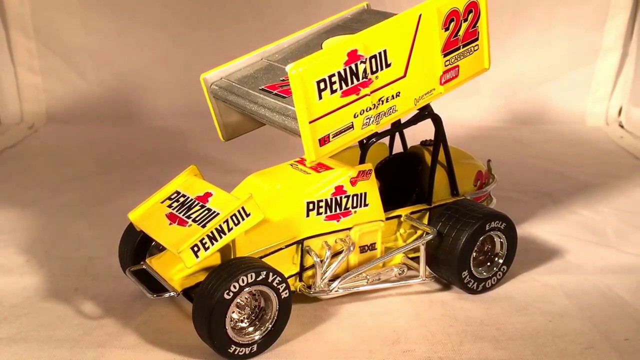 Review: 1993 Jac Haudenschild #22 Pennzoil Sprint Dirt Car 1/24