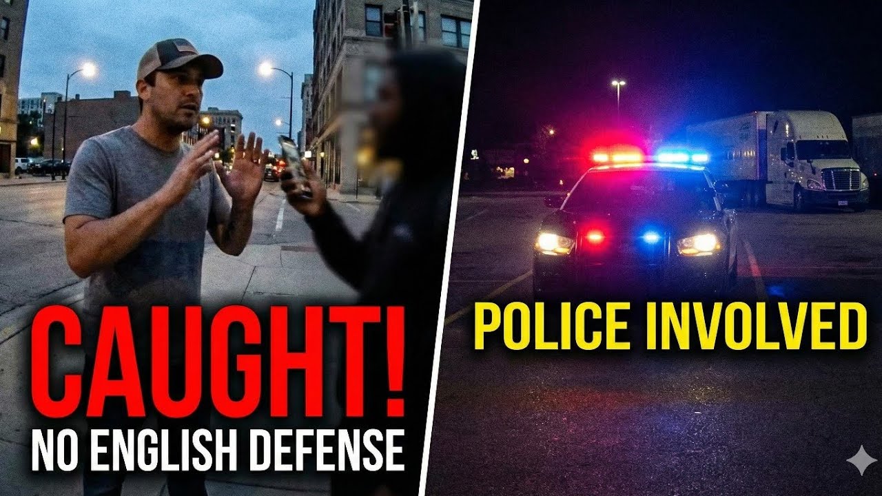 CAUGHT! Predator Uses "No English" Defense & Tries Deleting Evidence