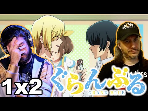 Never Let Kohei Decorate! Grand Blue Dreaming Season 1 Episode 2 Reaction | AVR2