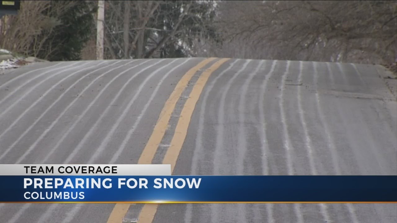 ODOT preparing for ice and snow - YouTube