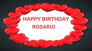 Rosario Birthday Postcards & Postales - Happy Birthday ROSARIO