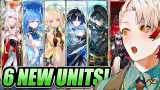 MASSIVE 3.5 MENGZHOU DRIP!! Xlice reacts to SIX new Wuthering Waves Characters