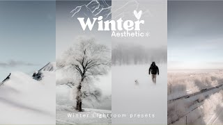 Winter Lightroom preset-3 | How To edit winter snow lightroom | winter preset #lightroom #winter screenshot 2