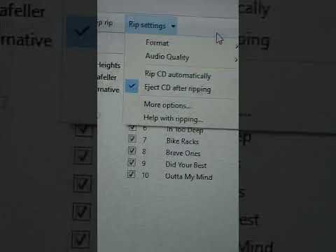 Windows Media Player Coping CD Tip