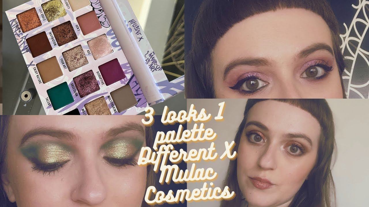 3 Looks 1 Palette // Different X - Mulac Cosmetics