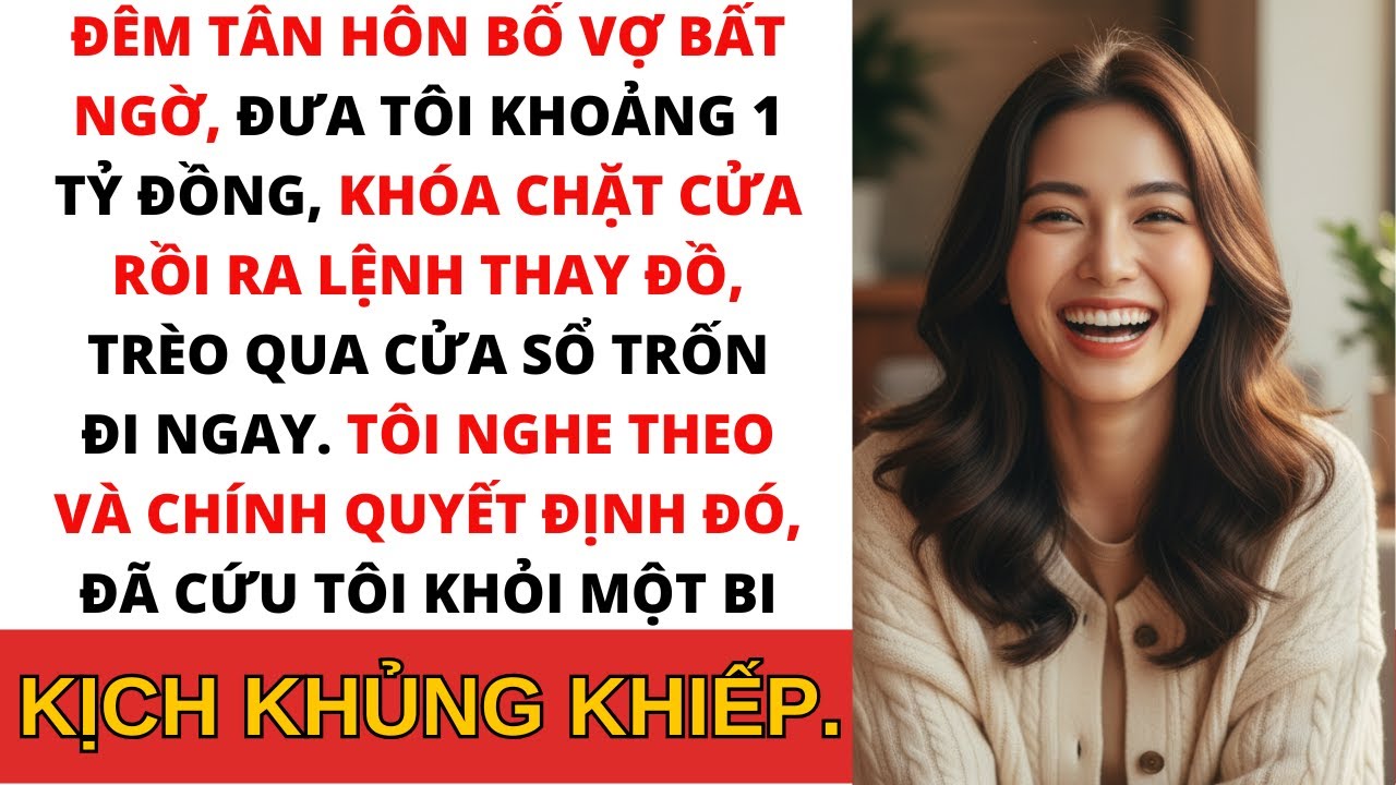 Tiền của tôi là khoảng 1 tỷ đồng và một lệnh: 'Thay đồ, trèo cửa sổ, nhanh ngay lên đi…