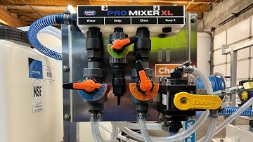 How does a softwash mixer system work? Uncomplicated explanation.