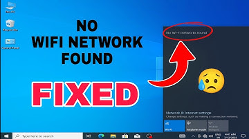 [𝗙𝗶𝘅𝗲𝗱] No 𝗪𝗶𝗙𝗶 Networks Found Windows 10/11 🖥 💻