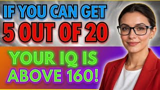 If You Can Get 5 Out Of 20, Your IQ Is Above 160 🧠🔥 Ultimate Hard General Knowledge Quiz Challenge screenshot 2
