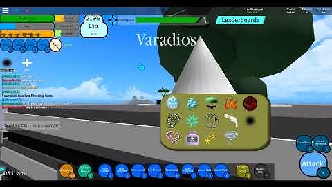 Showcasing Every Element IN The Game! (Roblox Shards Of Power)