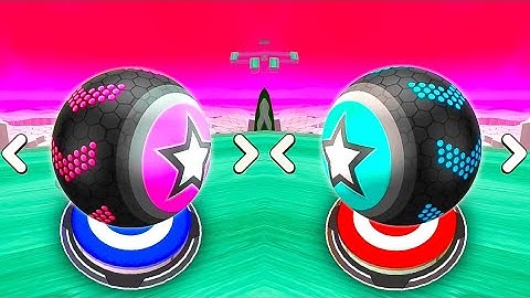 🔴🔵▶️ Going Balls Vs Reverse Video Gameplay Part 752