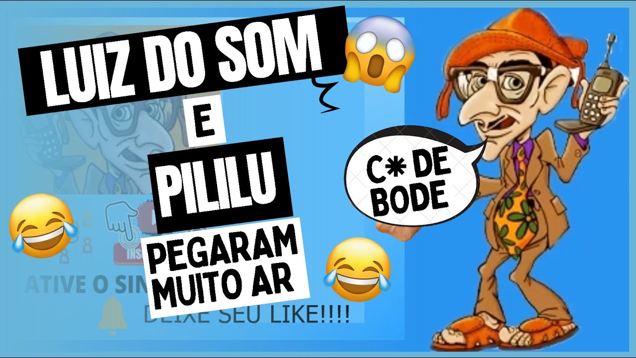 MUÇÃO LIGOU PRA LUIZ DO SOM E PILILU AO VIVO e PENSE NUMA RESENHA | PEGADINHAS MUÇÃO TODO DIA