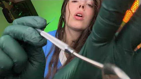 Fast, Slightly Chaotic Cranial Nerve Exam (ASMR Roleplay)