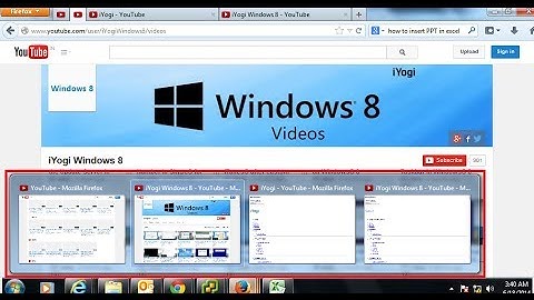 Enable Firefox Tabs Preview in the Windows® 8 Taskbar