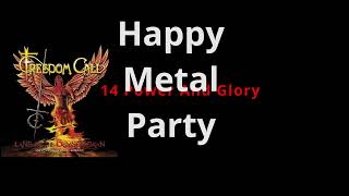 Power And Glory with Lyrics FREEDOM CALL Land of the Crimson Dawn 2012