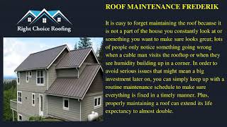 roof repair Frederick md