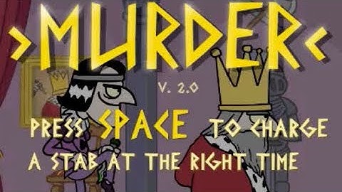 MURDER (v.2.0) Walkthrough (All Endings)