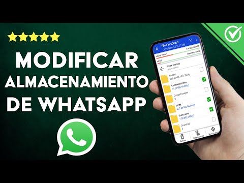 Cómo modificar el almacenamiento predeterminado de WHATSAPP - Android e iPhone