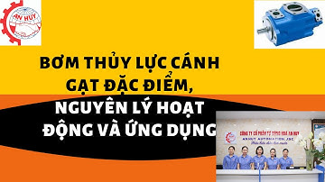 Bơm thủy lực cánh gạt  Đặc điểm, nguyên lý hoạt động và ứng dụng
