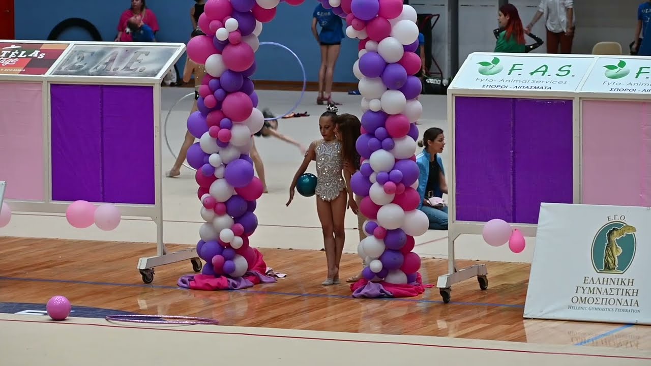 ΣΑΡΡΗ ΓΕΩΡΓΙΑ ΠΑΝΕΛΛΗΝΙΟ ΠΡΩΤΑΘΛΗΜΑ ΡΥΘΜΙΚΗΣ ΛΑΡΙΣΑ 2023 ΧΑΛΚΙΝΟ ΜΠΑΛΑ