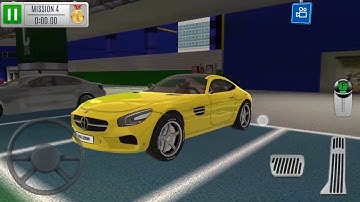 🚘 Multi Level 7 Car Parking Sim | Mercedes AMG GT Parking Lot Gameplay (Android & iOS)