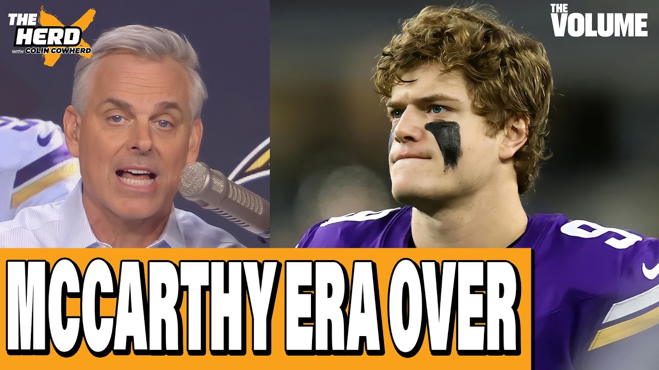 Why Minnesota Vikings' J.J. McCarthy ERA is OVER | Colin Cowherd: THE HERD NFL