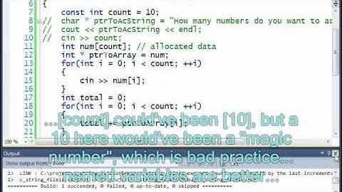 Arrays, C-Strings, File I/O - Part 1