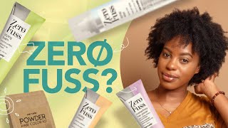 First Time trying the new One 'n Only NO FUSS Products on my Natural Type 4 Hair