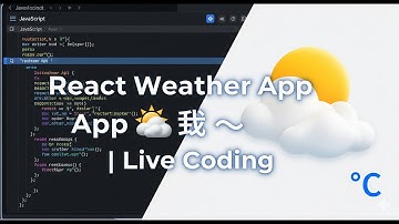 🚀 Build a Real-Time Weather App with React JS | OpenWeatherMap API Tutorial 🌦️ | CODE WITH NM