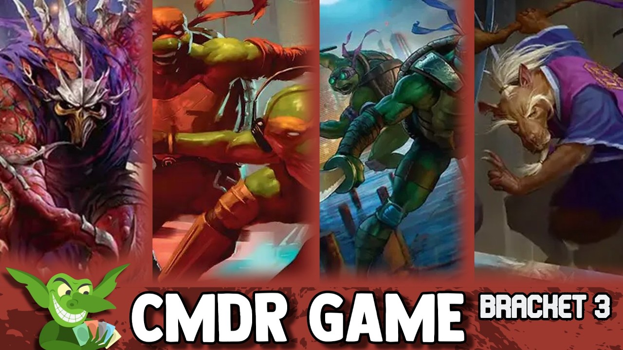 Super Shredder VS Raph & Mikey VS Don & Leo VS Splinter, Radical Rat  Gameplay #edh #mtgcommander thumbnail