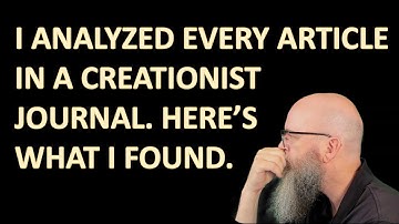 Cutting Edge Creation Research? — I Analyzed the Numbers for Answers Research Journal