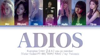 Everglow (에버 글로우) You as member - Adios