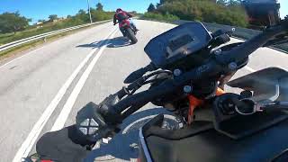 KTM Duke 890R x Ducati Streetfighter V4S x Ducati 950 Hypermotard