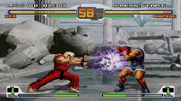 SNK VS. CAPCOM SVC CHAOS Violent Ken vs Balrog