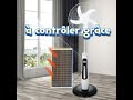Ventilateur solaire 100% économique de chez @Monclienroi
