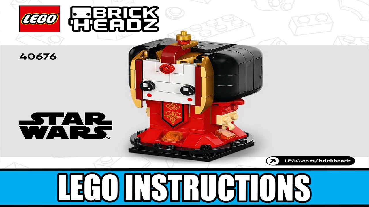 BrickHeadz - Star Wars - The Phantom Menace (Queen Amidala) LEGO instructions