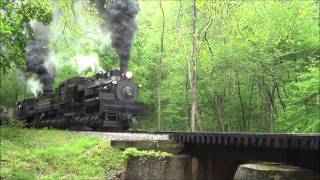 Cass Scenic Railroad 50th Anniversary & Railfan Weekend 2013 Pt2 5/19/2013