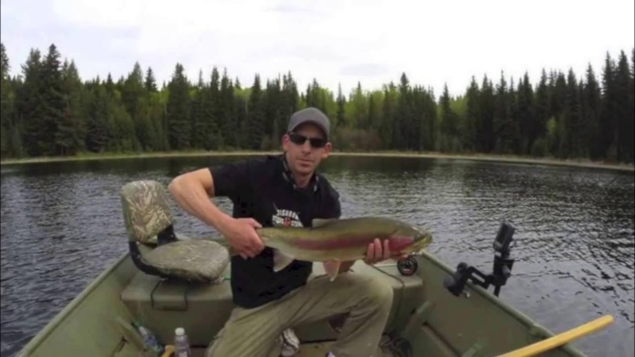 Fly Fishing for Kamloops Rainbow Trout YouTube