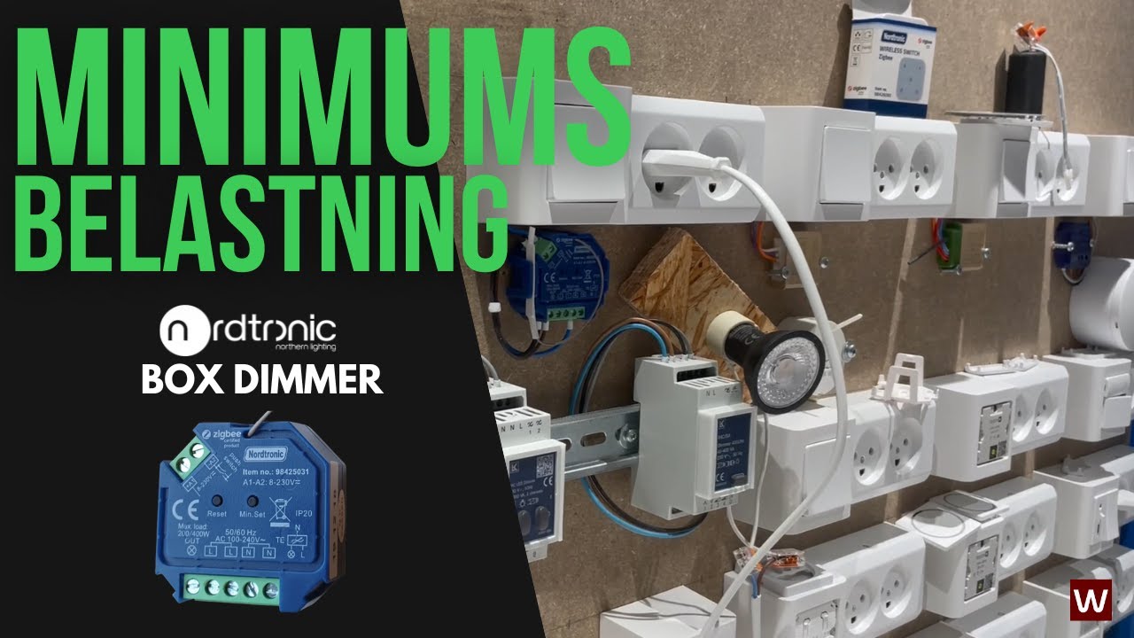 GUIDE til minimumsbelastning på din Box Dimmer fra Nordtronic Zigbee