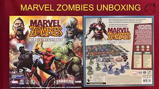 MARVEL ZOMBIES HEROES' RESISTANCE Unboxing