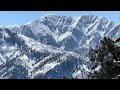 North face of mt baldy from blue ridge