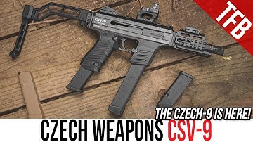 The Czech TEC-9: Czech Weapons CSV-9 FULL REVIEW
