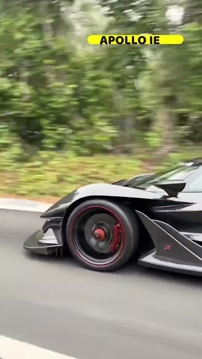 Amazing rare Apollo IE on the road...