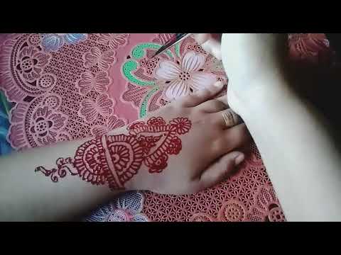 Tutorial Henna  pengantin  simpel untuk  pemula YouTube