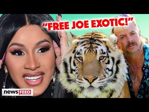 Cardi B Wants To FREE 'Tiger King' Star Joe Exotic!