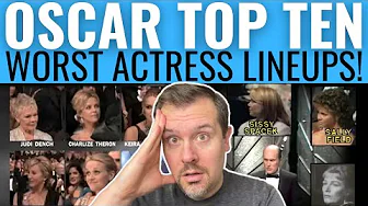 Top 10 WORST Best Actress Oscar Lineups of ALL TIME