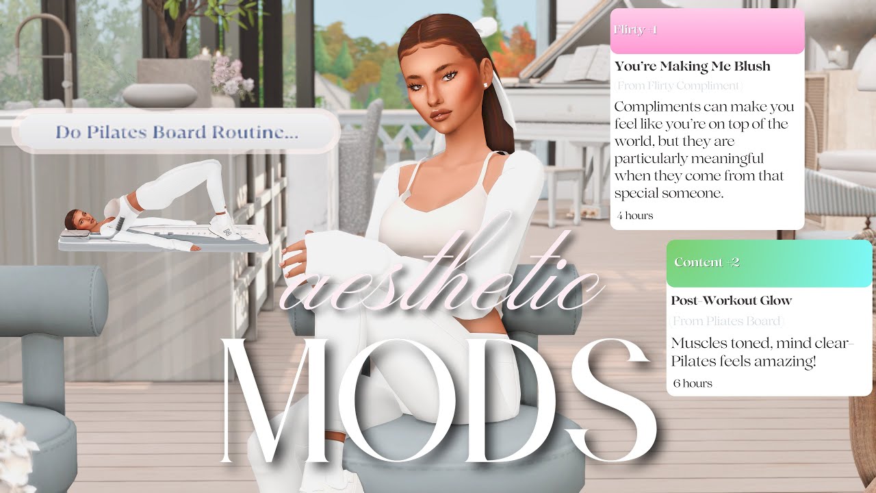 must have mods for aesthetic and realistic gameplay | the sims 4 - YouTube